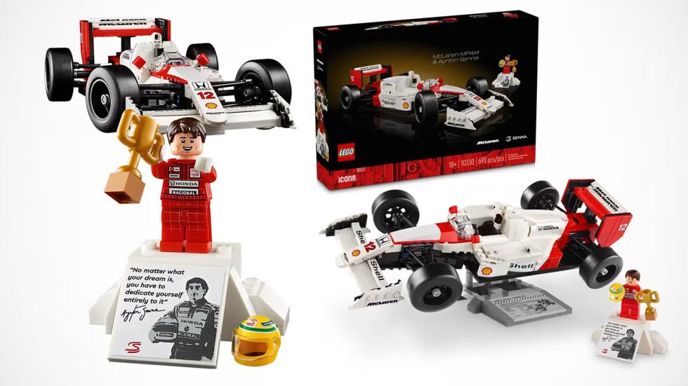 Lego: Λανσάρει τη McLaren Honda MP4/4 για να τιμήσει τον Senna 